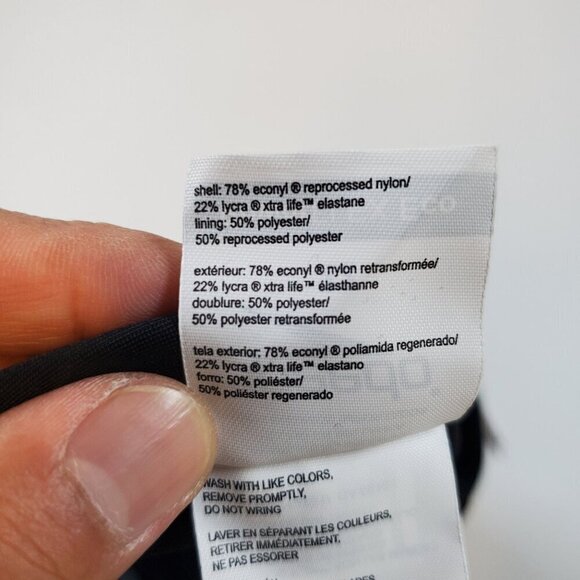 Speedo PowerFLEX Eco Swim Shorts Trunks Drawstring Size 22 Mens NWT Black - Picture 11 of 13